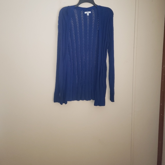 Cobalt blue cardigan - Picture 2 of 7